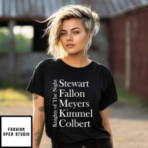 Knights Of The Night Stewart Fallon Meyers Kimmel Colbert Shirt