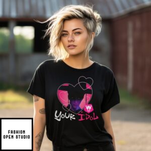 Kpop Demon Hunters Demon Jinu Heart T-Shirt