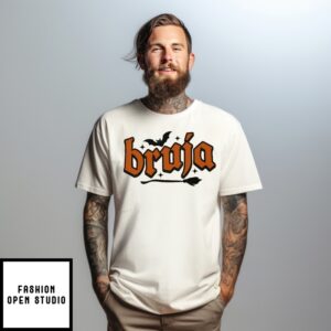 La Bruja 70S Ringer Halloween T-Shirt