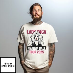 Lady Gaga Mayhem Tour 2025 T-Shirt