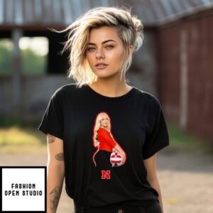 Laney Choboy Nebraska Huskers Portrait T-Shirt