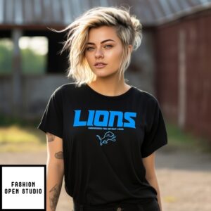 Lions Engineered For Detroit Lions T-Shirt