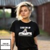 Lock Em Up Old Man Driving Car T-Shirt