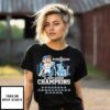 Los Angeles Dodgers 2025 Postseason Nl West Division Champions T-Shirt