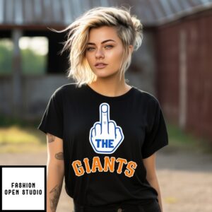 Los Angeles Dodgers Middle Finger The Giants T-Shirt