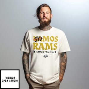Los Angeles Rams Somos Rams Logo T-Shirt