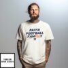 Luke Altmyer Faith Football Family Signature T-Shirt