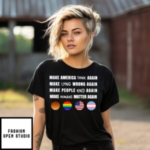 Make America Think Again Feminist T-Shirt