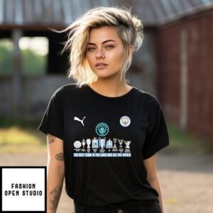 Manchester City The Best Team In The Land And All The World T-Shirt