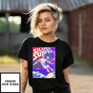Marvel Silver Surfer Poster T-Shirt