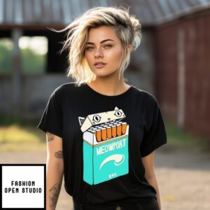 Meowport Cigarettes Funny T-Shirt