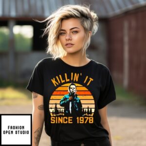 Michael Myers Killin’ It Since 1978 Vintage T-Shirt