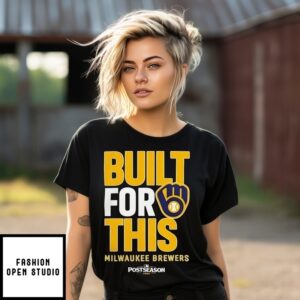 Milwaukee Brewers Built For This October 2025 Postseason T-Shirt