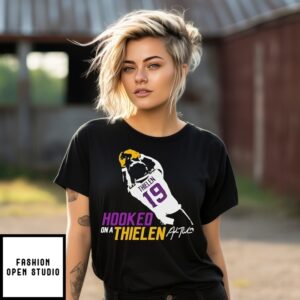 Minnesota Vikings Hooked On A Thielen T-Shirt