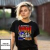 Missouri Vs Kansas 2025 Border Showdown Helmets T-Shirt