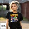 Monster Mash Halloween Cartoon T-Shirt
