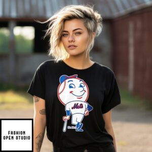 Mr Mets New York Mets Icon Vintage T-Shirt