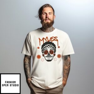 Myles Garrett Cleveland Browns Sugar Skull Remix T-Shirt
