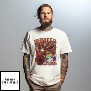 Naruto The Demon Fox Cloak Mode Anime Vintage T-Shirt