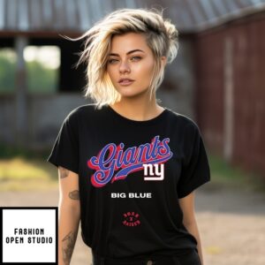 New York Giants Born Raised Big Blue T-Shirt
