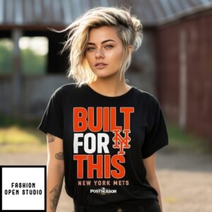 New York Mets Built For This October 2025 Postseason T-Shirt