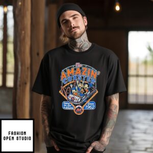 New York Mets The Amazin Coaster Since 1962 T-Shirt