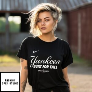 New York Yankees 2025 Mlb Postseason Built For All T-Shirt