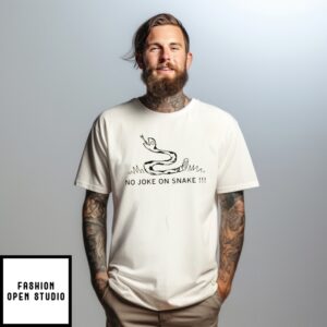 No Joke On Snake Gadsden Flag T-Shirt