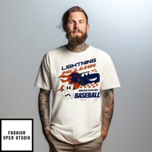 Nolan Mclean  New York Mets Lightning Mclean Summer Cartoon T-Shirt