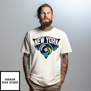 Official New York Cosmos Emblem Logo T-Shirt