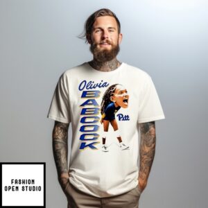 Olivia Babcock Pitt Panthers Caricature T-Shirt