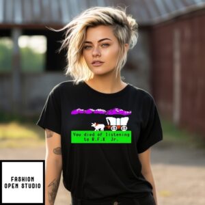 Oregon Trail You Died Of Listening To Rfk Jr Game T-Shirt