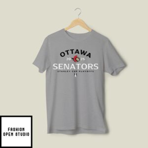 Ottawa Senators 2025 Stanley Cup Playoffs T-Shirt