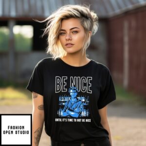Patrick Swayze Be Nice Until It’S Time To Not Be Nice Vintage T-Shirt