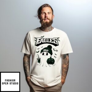 Philadelphia Eagles X Ghost Halloween 2025 T-Shirt