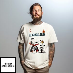 Philadelphia Eagles X Peanuts Halloween 2025 T-Shirt