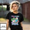 Philadelphia Phillies J.T. Realmuto Vs Philadelphia Eagles Jalen Hurts Mascot T-Shirt