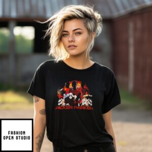 Picker Parker Black Super Man T-Shirt