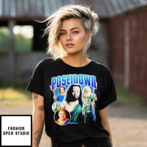 Poseidown Vintage Bootleg Style Meme T-Shirt