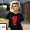 Rage Against The Machine Fist Red T-Shirt