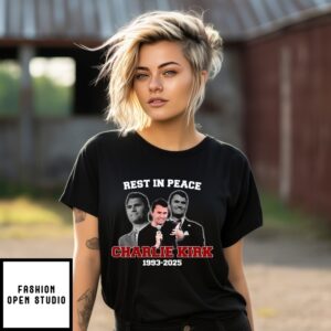 Rest In Peace Charlie Kirk 1993 2025 T-Shirt