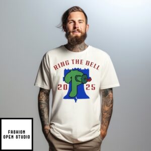 Ring The Bell Philadelphia Phillies Phanatic 2025 T-Shirt