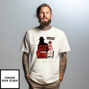 Robert Redford Operation Dinner Out Spy Game T-Shirt