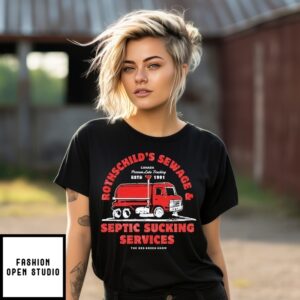 Rothschild’S Sewage And Septic Sucking Services Canada Possum Lake Trucking Estd 1991 T-Shirt