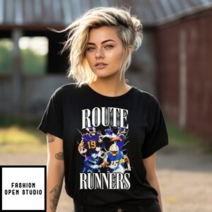 Route Runners Nfl Football Player Graphic T-Shirt