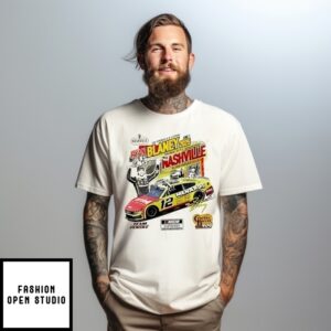 Ryan Blaney 2025 Mobil 1 301 Race Winner Graphic T-Shirt