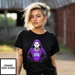 Sacramento Kings Nba Michael Myers Scary Halloween Mashup T-Shirt