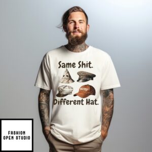Same Shit Different Hat Graphic T-Shirt