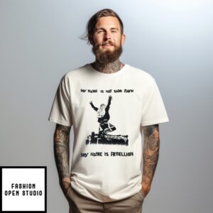 Sami Zayn My Name Is Not Sami Zayn My Name Is Rebellion T-Shirt