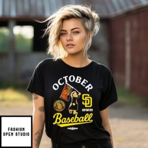 San Diego Padres Baseball 2025 Postseason Mascot T-Shirt